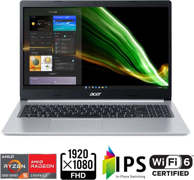Amazon: Acer Aspire 5 | 15.6" Full HD IPS | Ryzen 5 5500U | 8GB | 256GB SSD