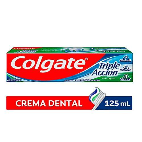 Amazon: Colgate Pasta Dental Triple Acción 125 ml /Precio planea y ahorra