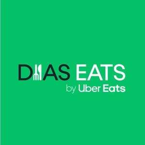 Uber Eats [Días Eats]: $160 de descuento en la compra mínima de $220 con Uber One ($110 OFF sin Uber One) | Leer descripción