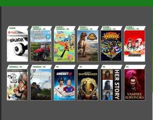 Próximamente en Xbox Game Pass: Jurassic World Evolution 2, Sniper Elite 5, Skate, Farming Simulator 22 y más