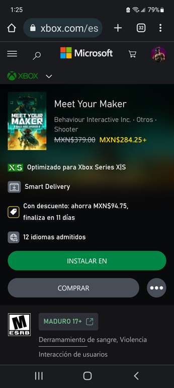Meet your maker - Xbox días de juego gratis