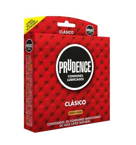 Amazon: Prudence Preservativo Clásico, Paquete Con 20 Condones