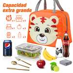 Amazon: Reutilizable bolsa del almuerzo Tigre naranja