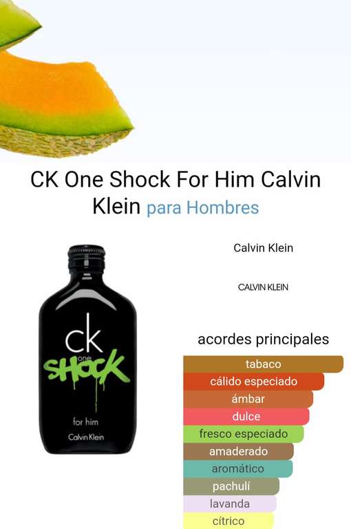 Mercado Libre: Calvin Klein One (Shock)