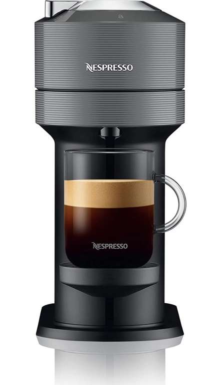 Amazon: Nespresso, Nueva Cafetera Vertuo Next, Color Dark Grey (Incluye Obsequio de 12 Cápsulas de Café)