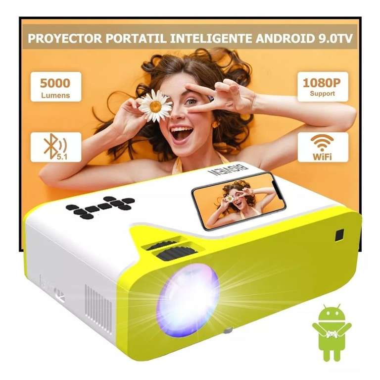 Mini proyector Bluetooth, cine en casa - Mercado Libre