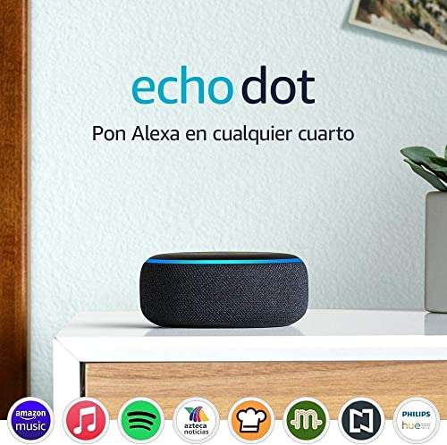 Amazon: Echo Dot (3ra generación) + Amazon Music Unlimited (6 meses GRATIS) | Nuevos usuarios en Amazon Music