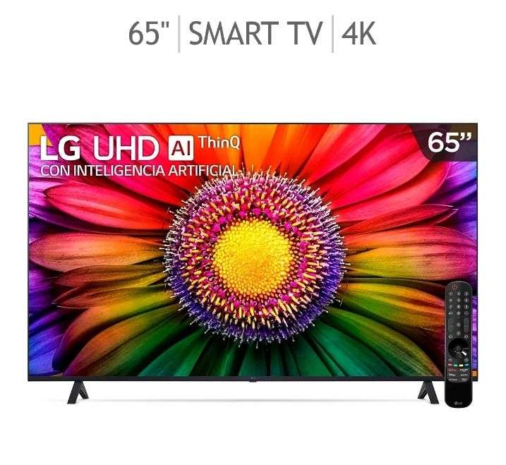 Costco: LG Pantalla 65" 4K UHD Smart TV