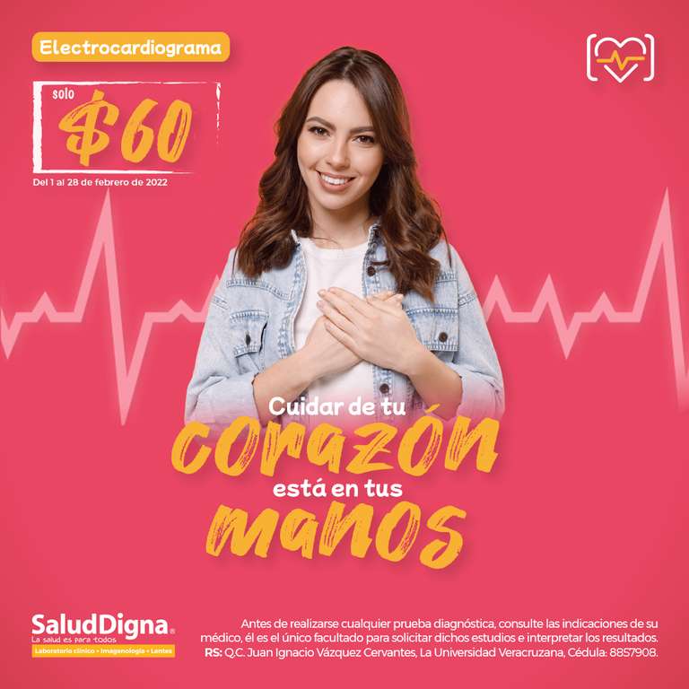 Salud Digna: Electrocardiograma