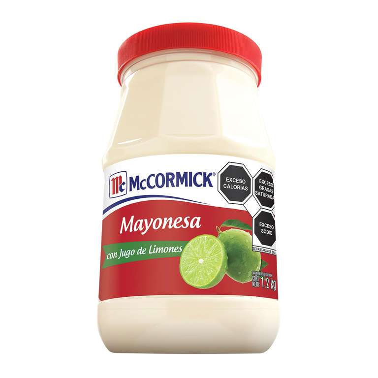 Amazon: McCormick Mayonesa con Limón 1.2 kg | Planea y ahorra con cupón