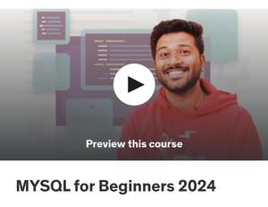 Udemy: MYSQL for Beginners 2024