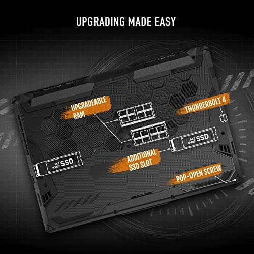Amazon: Asus TUF Gaming F15 Gaming Laptop, 15.6” 144Hz FHD, Intel Core i5-10300H, GeForce GTX 1650, 8GB DDR4 RAM, 512Gb (HSBC) digital