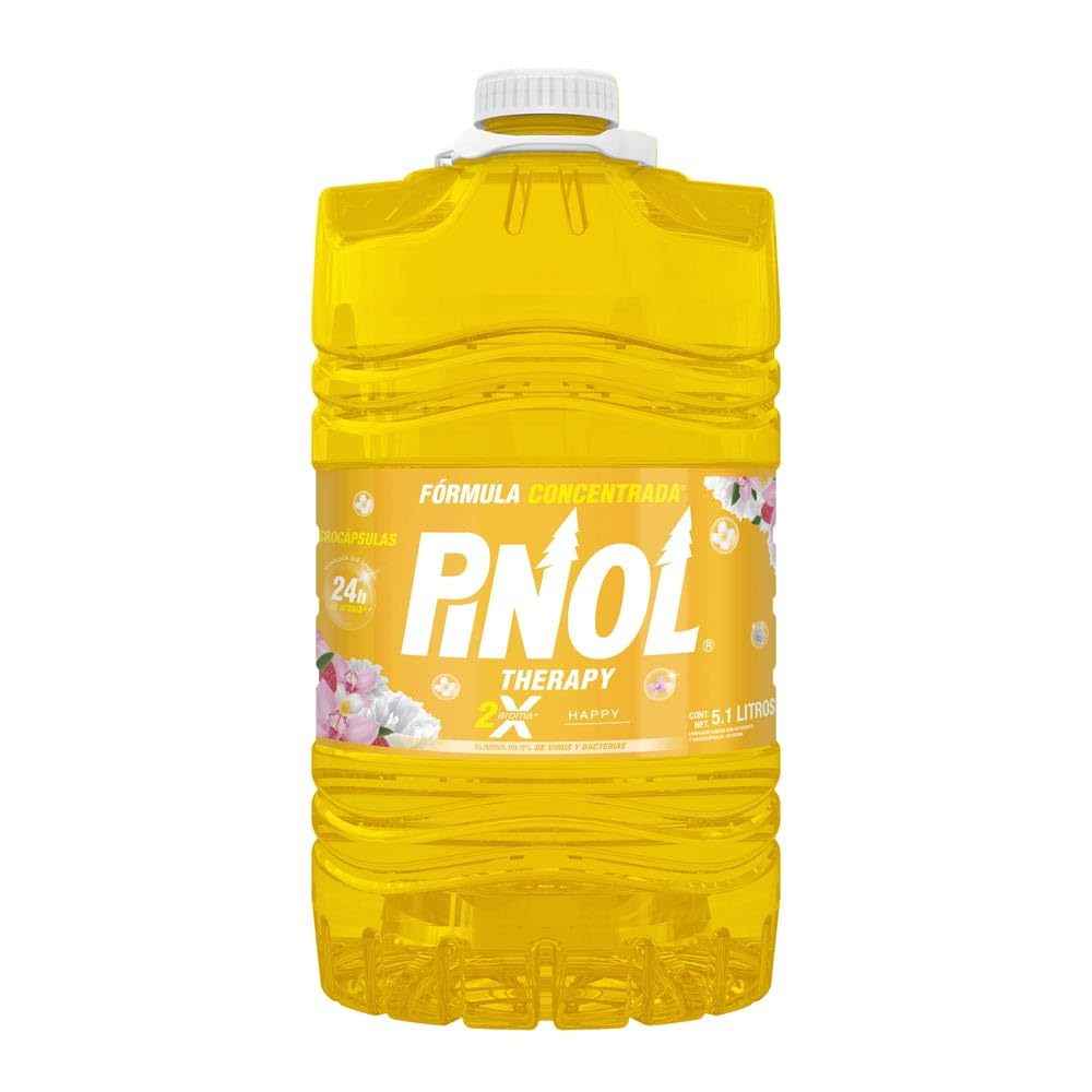 Amazon: Pinol Aromas Limpiador Multiusos Therapy Happy 5.1L
