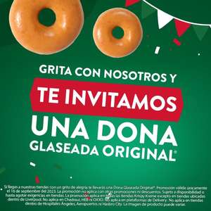 Krispy Kreme - Dona gratis por un grito de alegría