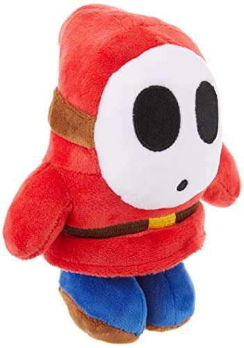Amazon: Peluche Shy Guy ( De Mario Bros) de 18 cm.