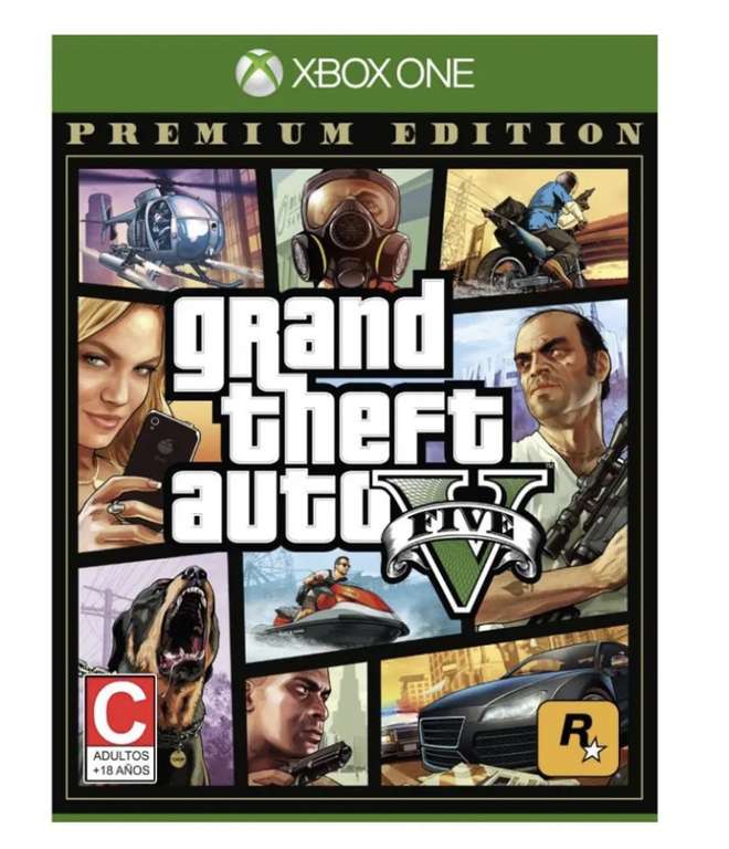 Walmart Grand Theft Auto V - Premium Edition Xbox One Físico