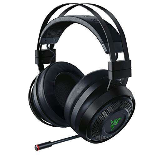 Amazon: Razer Nari Ultimate Gaming Headset inalambrico con vibracion Hypersense Haptic Feedback y Sonido 7.1 Surround