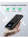 Amazon: INIU Power Bank , 10500mAh 22.5W Slim USB C Fast Charging PD3.0 QC4.0