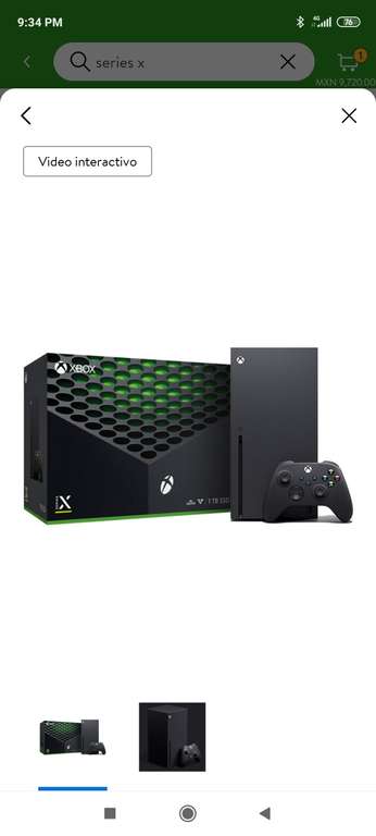 Bodega Aurrera: Xbox Series X + 12% de descuento con BBVA a 12 meses