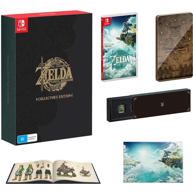 Liverpool Parque las Antenas. The Legend of Zelda: Tears of the Kingdom edición Collectors para Nintendo Switch