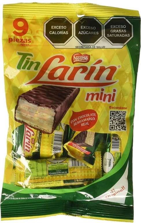 Amazon Larín CHOCOLATE TIN mini con 9 piezas