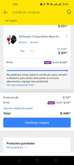 Mercado Libre - Envíos - promodescuentos.com