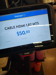 Walmart - Cable HDMI 1.82 mts