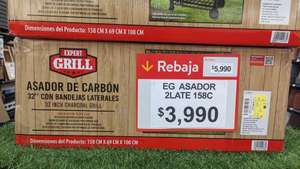 Walmart: Asador "Expert Grill" 32" - Chapultepec (Monterrey)