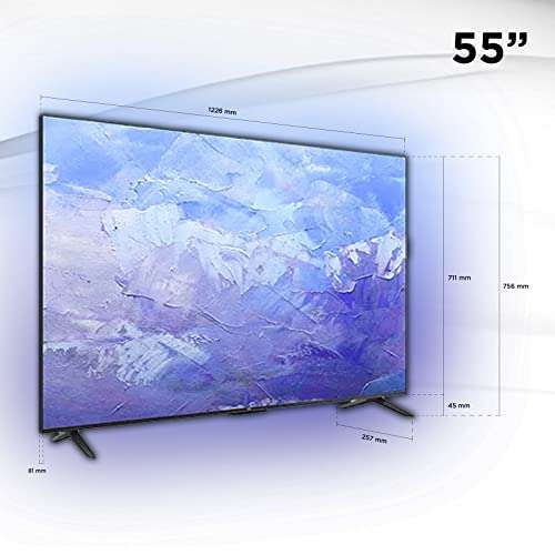 Amazon: TCL Pantalla 55" 4K UHD TV Sonido Dolby Mod 55S453