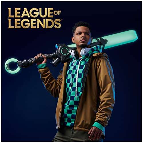 Amazon: League of Legends Bate de Ekko a tamaño Real con Luces y Sonidos