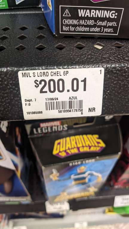 Walmart: Figura de Marvel Star Lord en descuento.