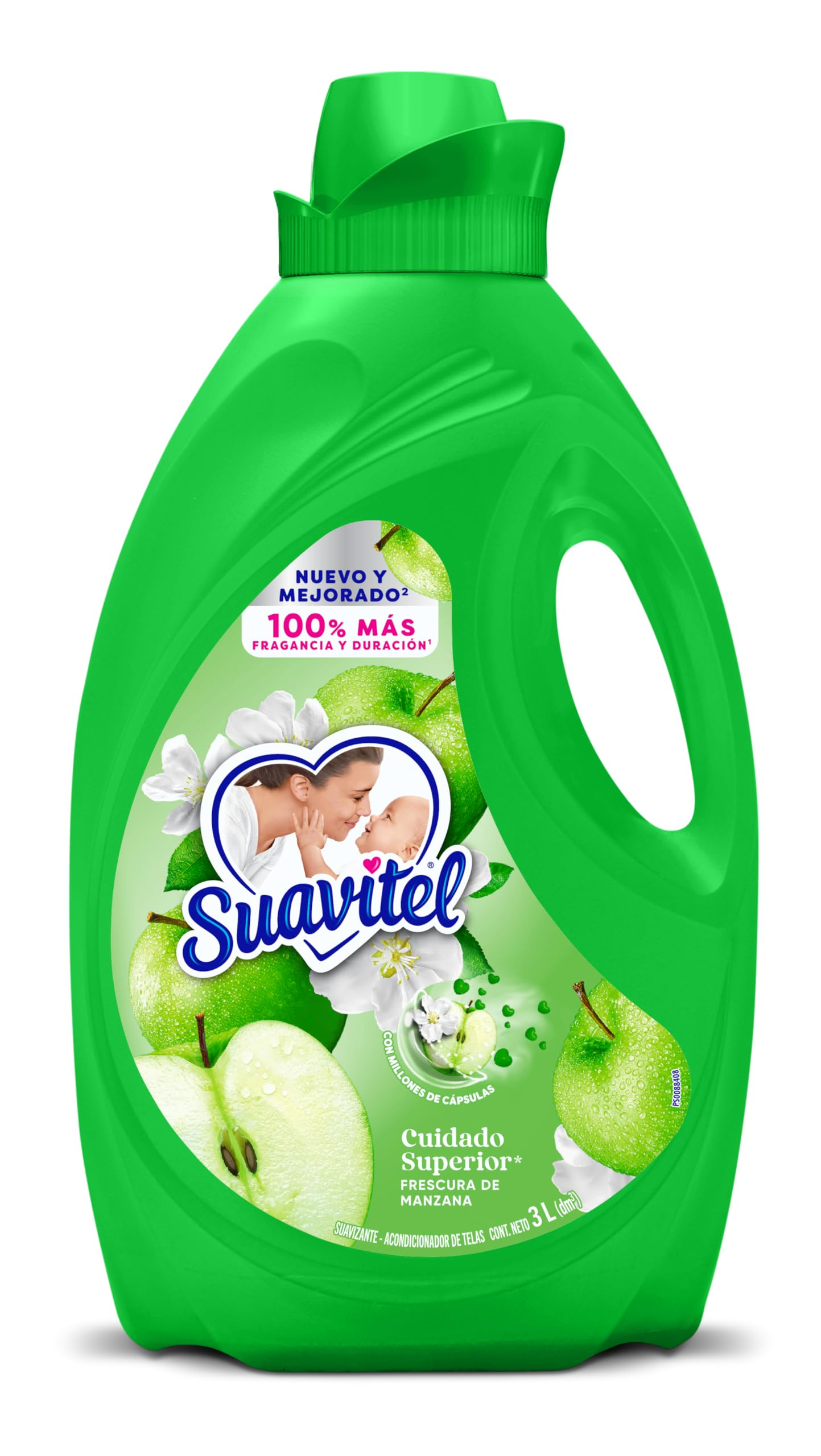 AMAZON: Suavitel Suavizante de Ropa Cuidado Superior Manzana Extra Aroma 3 L (Planea y Ahorra)