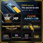 AliExpress: Celular POCO X5 PRO 5G 128GB 6GB (Global)