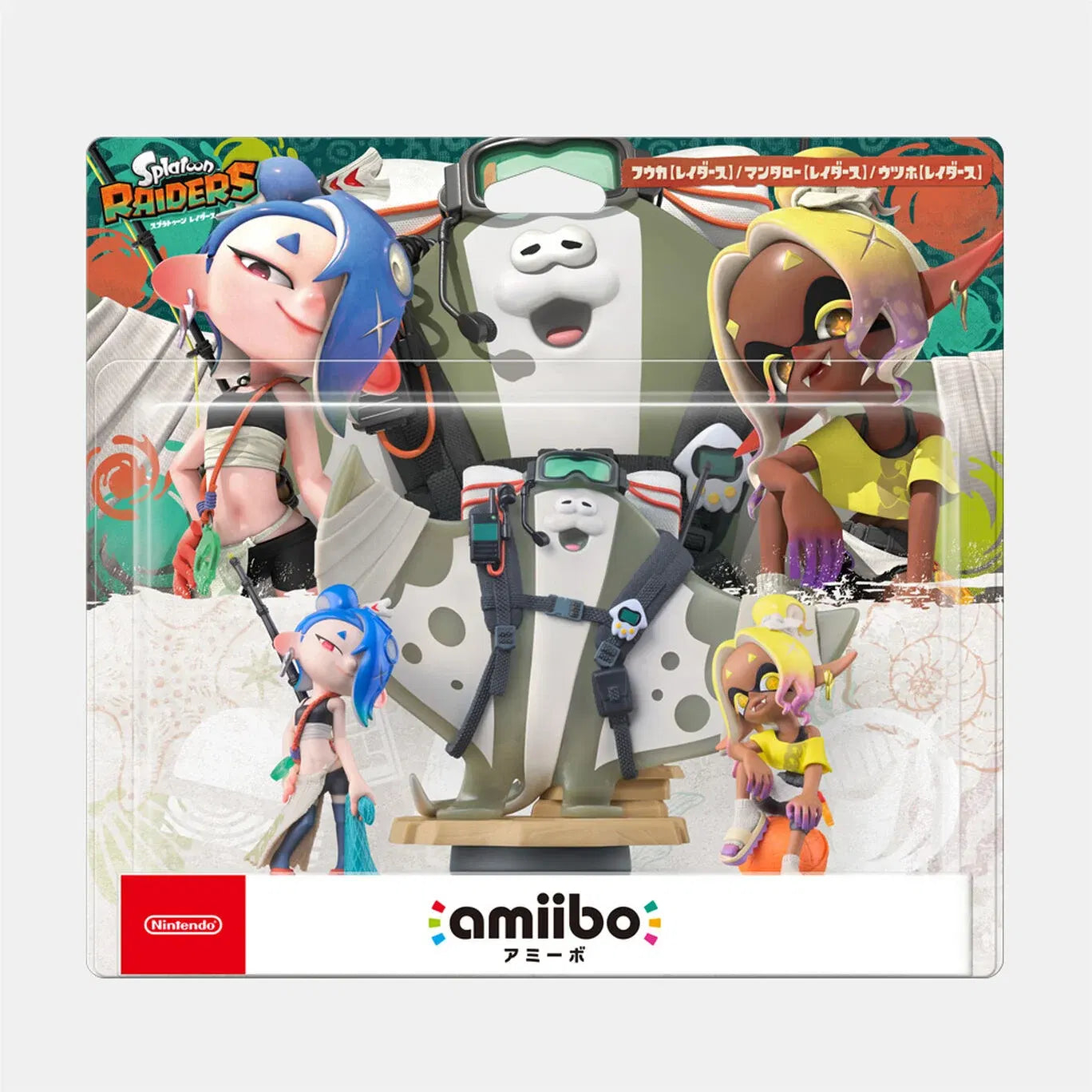 VGP Canadá: Nintendo Amiibo Splatoon Raiders (Shiver, Frye & Big Man) - Amiibo [JPN Import]