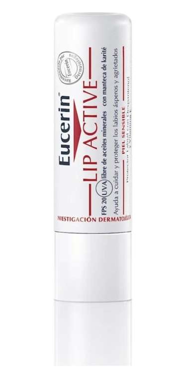 Amazon: Eucerin Ph5 Bálsamo labial Protector de Labios FPS 20, 4.8 gramos | envío gratis con Prime