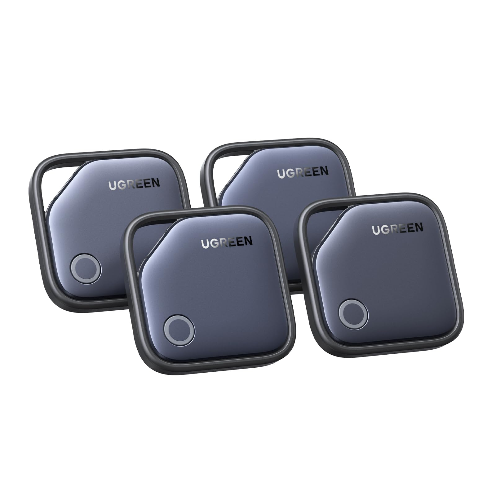 Amazon: UGREEN FineTrack Localizador Inteligente 4Pack Compatible con Apple Find My | Batería Reemplazable, 2 Años de Duración