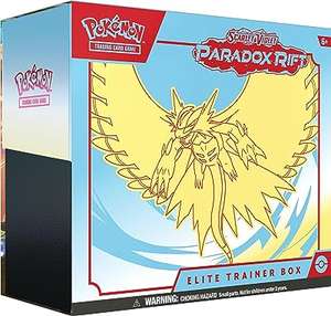 Amazon: Preventa, PoKéMoN TCG: Scarlet & Violet - Paradox Rift - Elite Trainer Box Roaring Moon