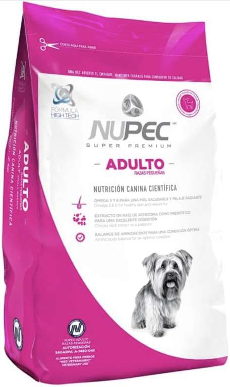 Amazon: Nupec croquetas para Perros, Adulto Razas pequeñas, con Omega 3 y 6, 8 kg. | Envío gratis con Prime