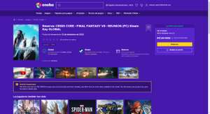 Eneba Crisis core final fantasy 7 reunion Steam