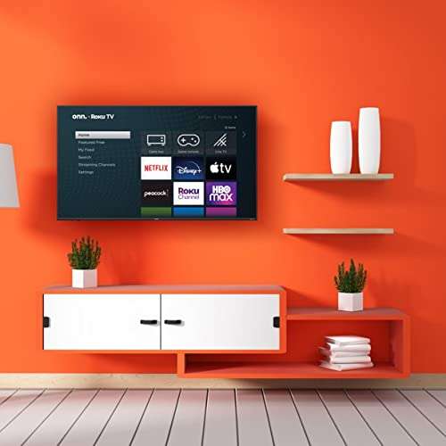 Amazon: onn Television de 70" Class 4K (2160p) Smart LED Roku TV HDR Compatible con Netflix, Youtube, Disney+, Spotify, AppleTV (100068378)