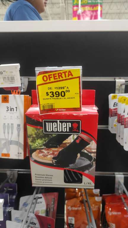 Soriana: Weber - Guantes premium para cocina