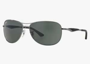 Amazon: Ray-Ban Men's ORB3519 004/7159 Aviator Sunglasses,Gunmetal,59 mm