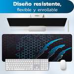 Amazon: MousePad Gamer Base de Goma Antideslizante, Tamaño Grande (60 x 30 x 3 cm)