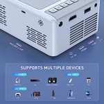Amazon: Mini proyector portátil, iGRR proyector de video de cine en casa compatible con 1080P