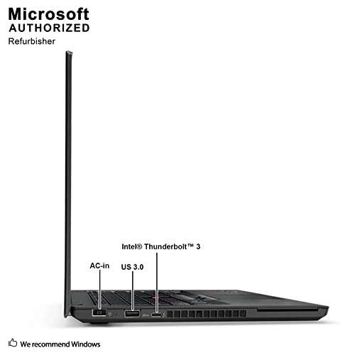 Amazon: Lenovo ThinkPad T470 14" FHD Intel Core i5-6300U 2,4 GHz, 16 GB de RAM, 256 GB SSD (reacondicionado)