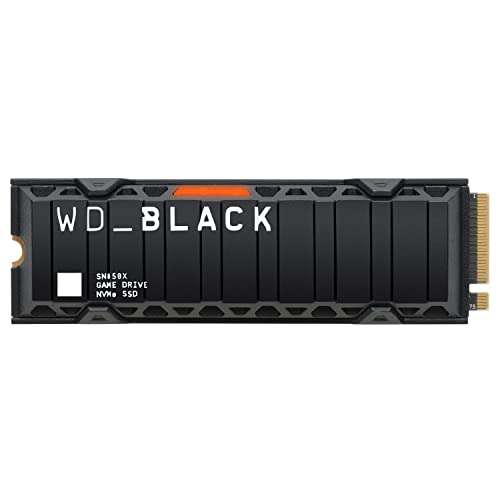 Amazon: WD_BLACK 2TB SN850X NVMe con Disipador de Calor, Gen4 PCIe, Hasta 7.300 MB/s