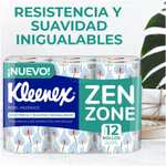Amazon: Kleenex Zen Zone, Papel Higiénico de 12 rollos x 240 Hojas Dobles | envío gratis con prime