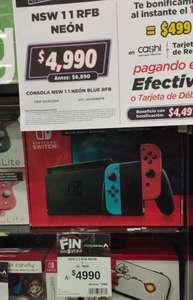 Bodega Aurrera: Nintendo Switch Neon Version 1.1 Refurbished