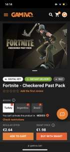 Gamivo Fortnite paquete de inicio de temporada (Xbox) Turquía