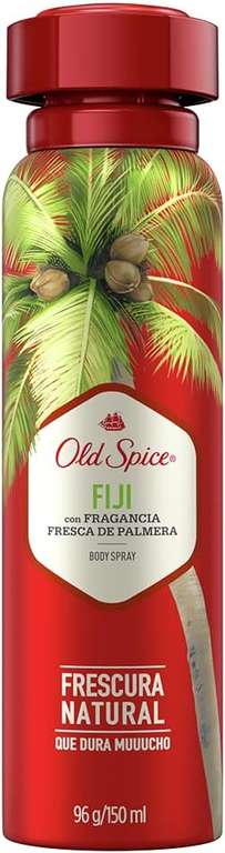 Amazon: Desodorante en aerosol Old Spice, Fiji 150ml | envío gratis con Prime